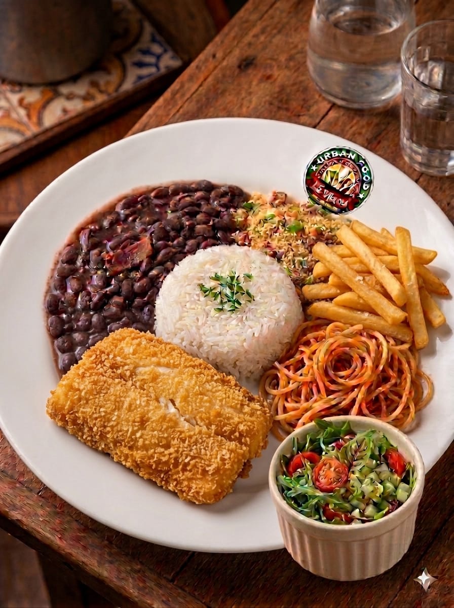 Peixe frito a Maranhense